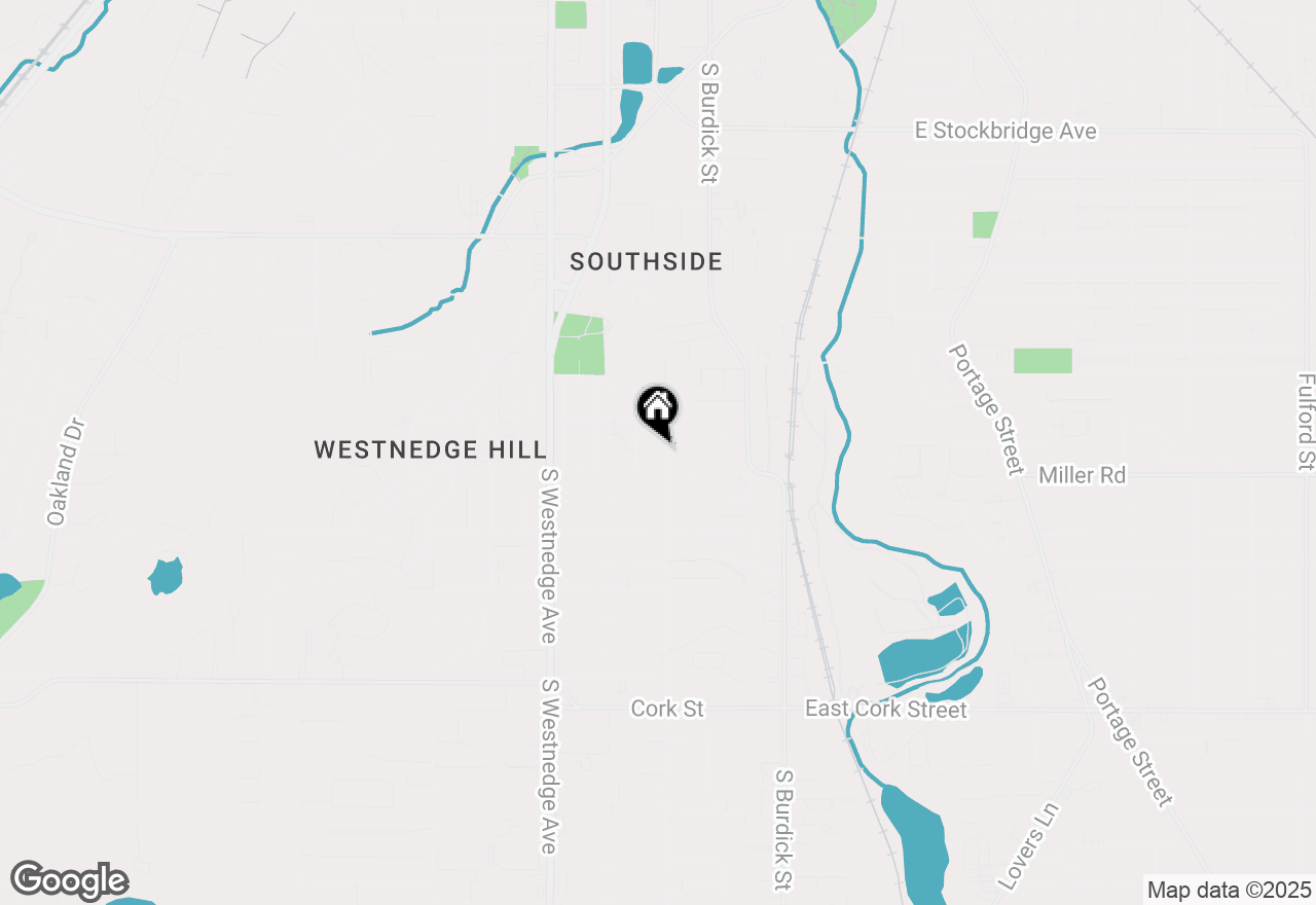 Map of 2332 S Rose Street, Kalamazoo, MI 49001