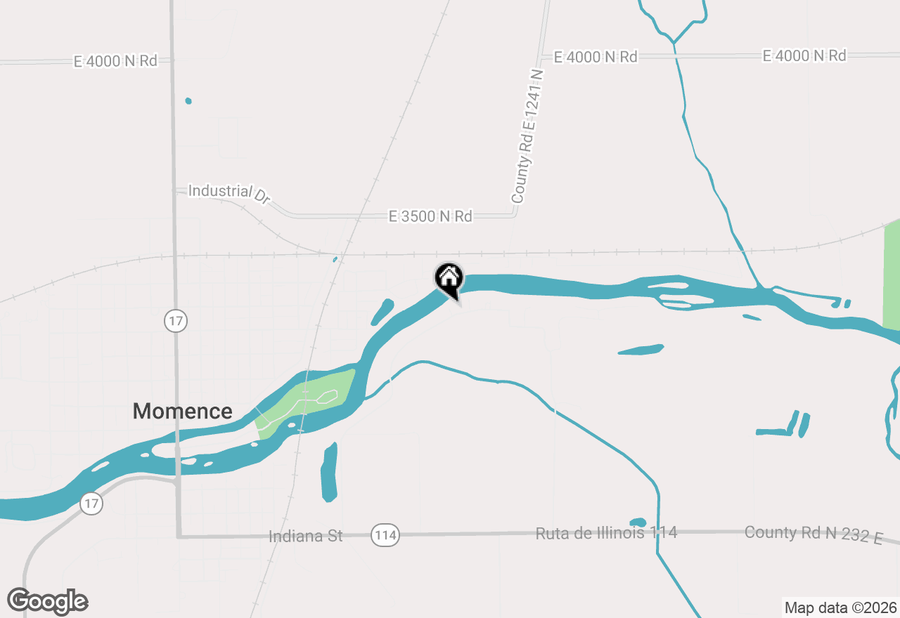 Map of 11839 E Gregg Boulevard, Momence, IL 60954