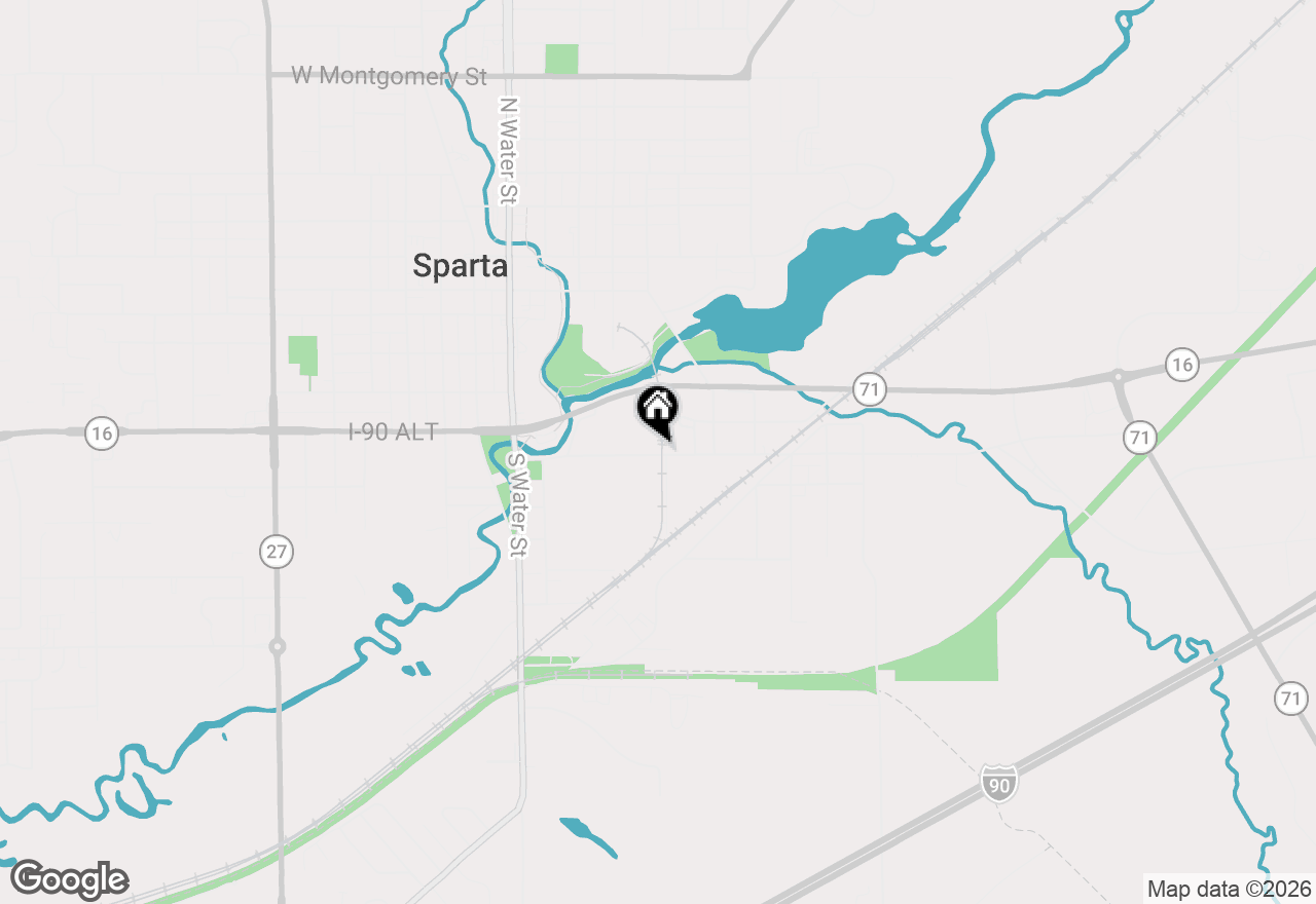 Map of 224 Walrath Street, Sparta, WI 54656