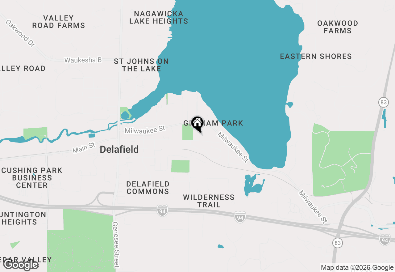 Map of 1213 Main St, Delafield, WI 53018