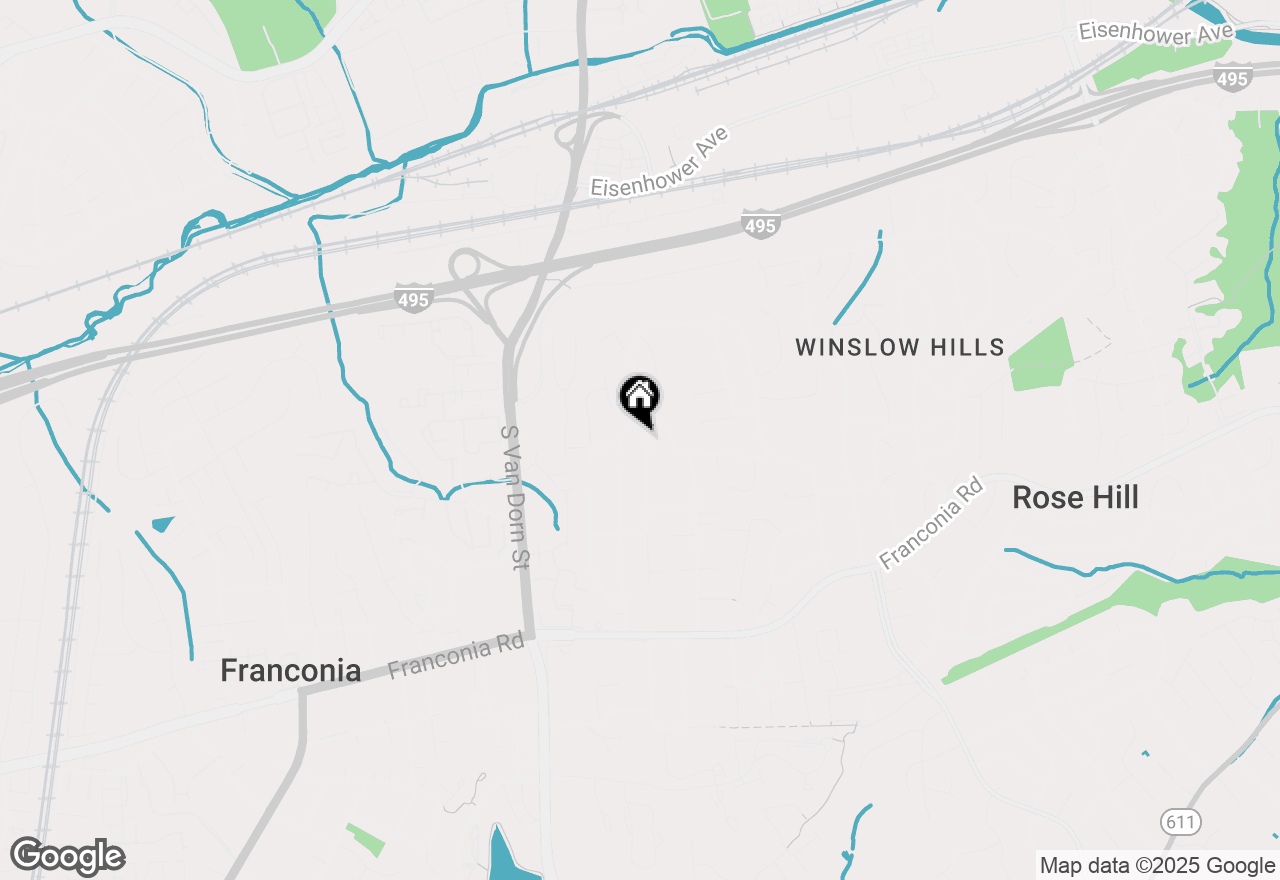 Map of 5902 Brookview Drive, Alexandria, VA 22310