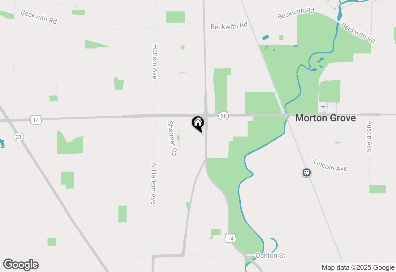 Map of 8640 Waukegan Road #227, Morton Grove, IL 60053