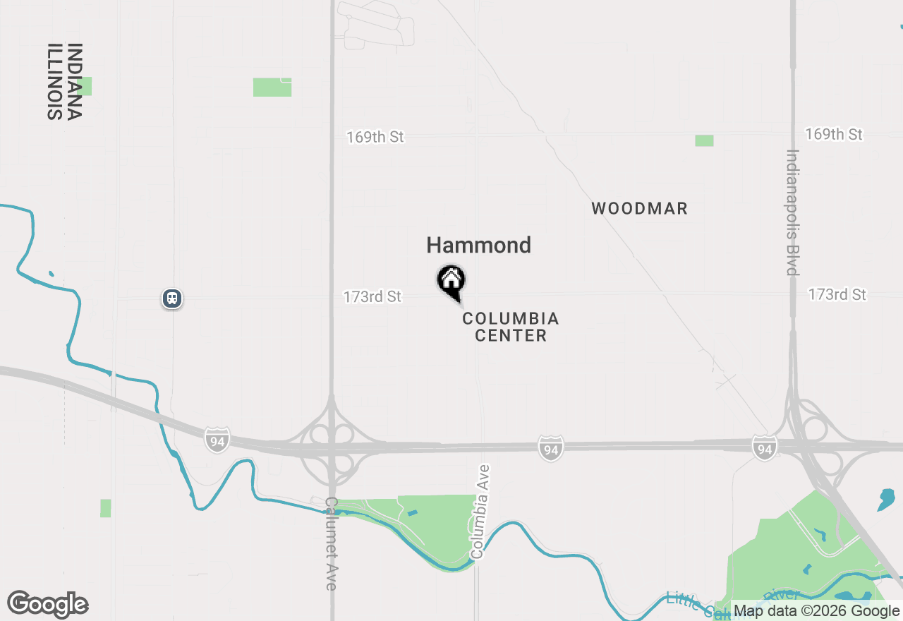 Map of 7322 Jarnecke Avenue, Hammond, IN 46324