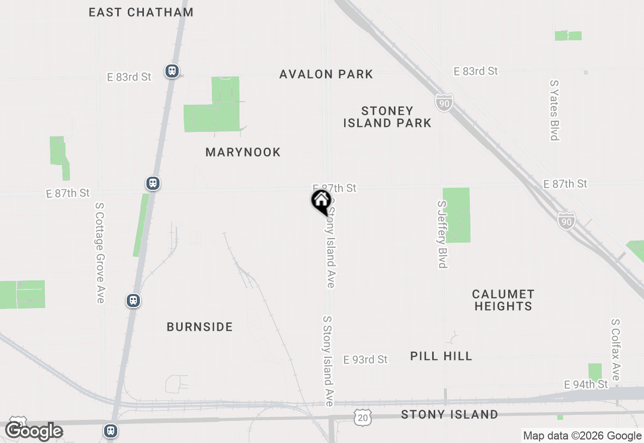 Map of 8810 S Stony Island Avenue, Chicago, IL 60617