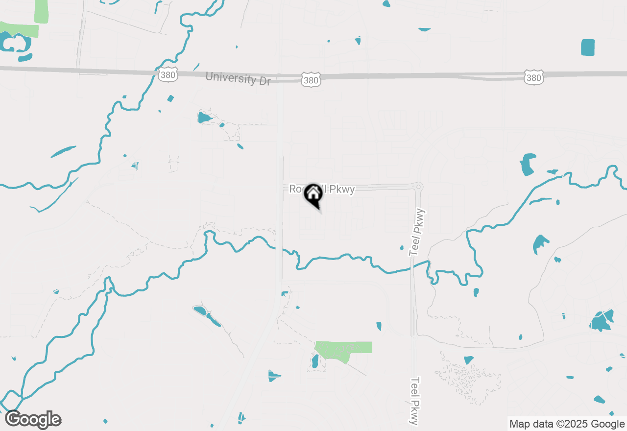 Map of 15722 Millwood Trail, Frisco, TX 75033