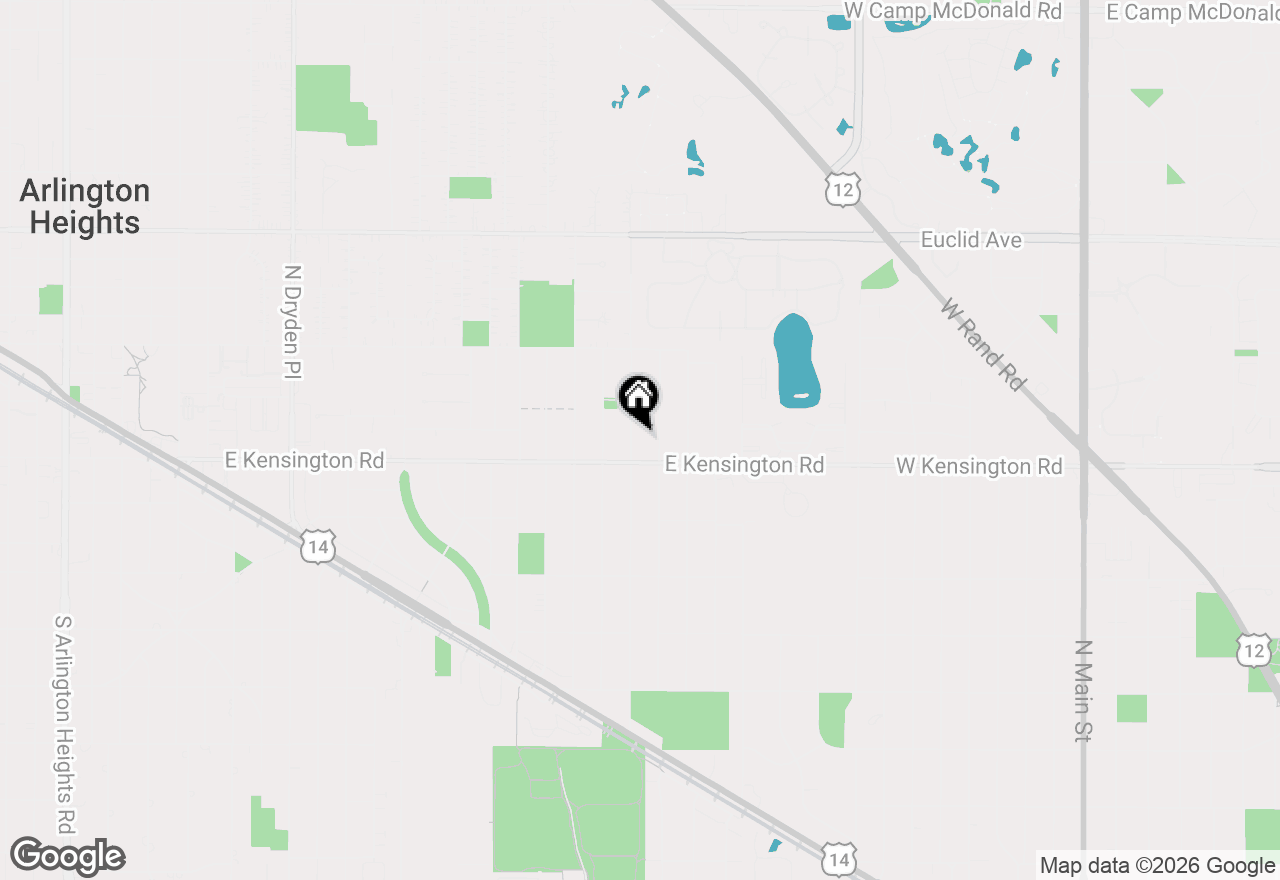 Map of 5 S Waterman Avenue, Arlington Heights, IL 60004