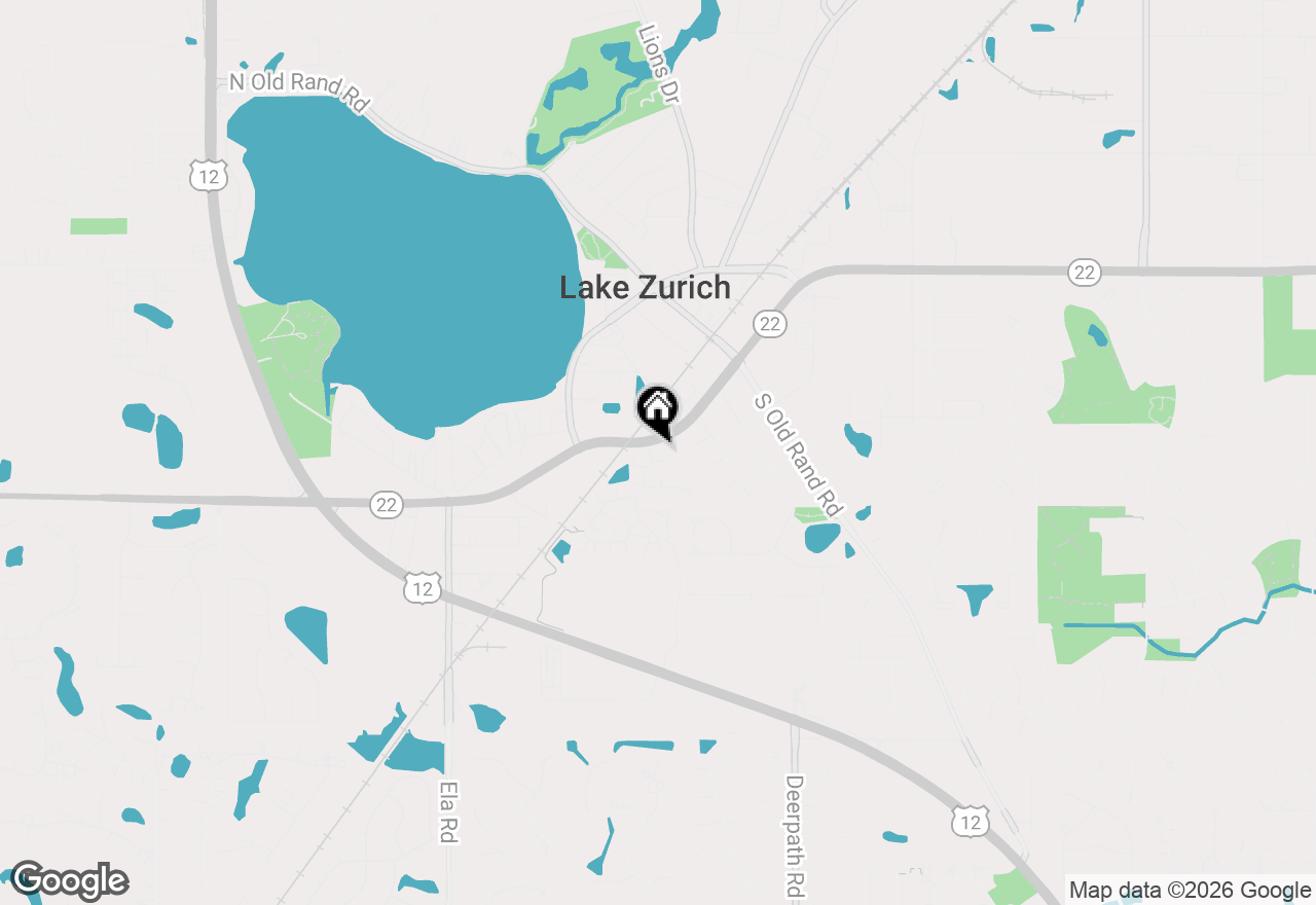 Map of 890 June Terrace #240, Lake Zurich, IL 60047