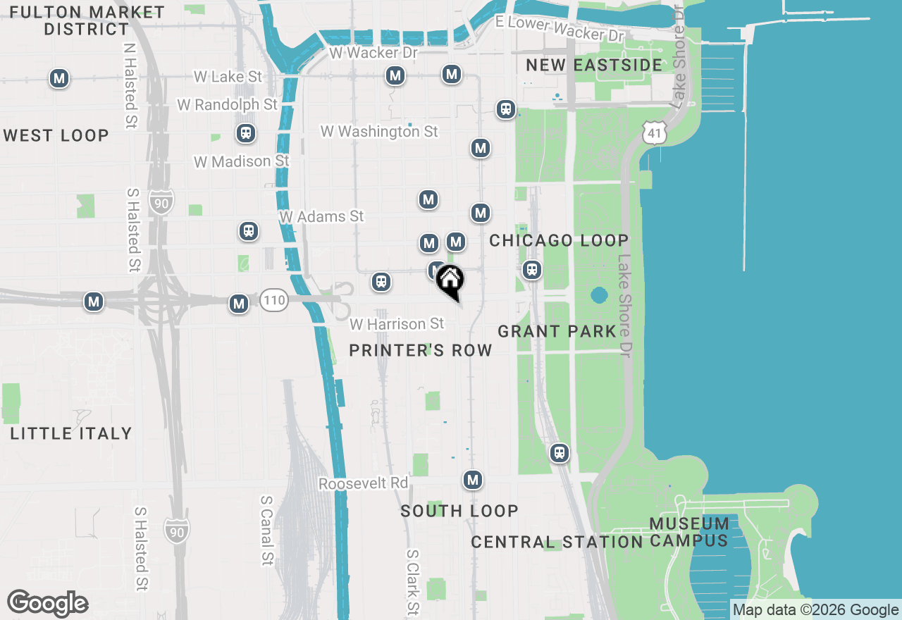 Map of 520 S State Street #1013, Chicago, IL 60605