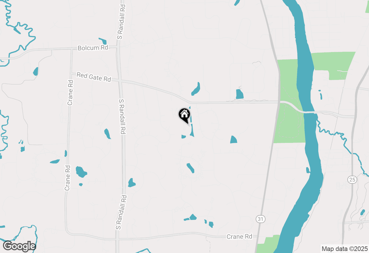 Map of 3618 Grandview Court, St. Charles, IL 60175