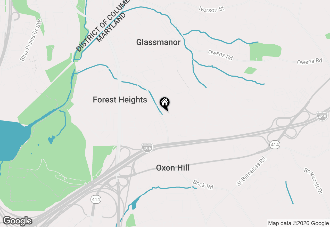 Map of 5718 Livingston Road, Oxon Hill, MD 20745