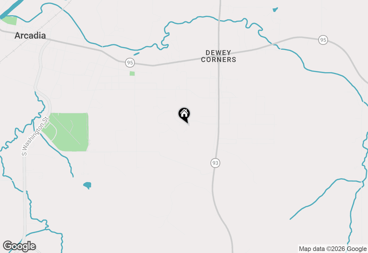 Map of 675 Oak Lane Dr, Arcadia, WI 54612