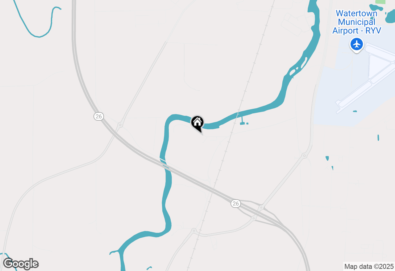 Map of W4433 River View Rd, Watertown, WI 53094