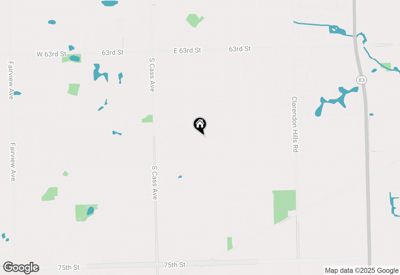 Map of 6730 Charleston Drive, Darien, IL 60561