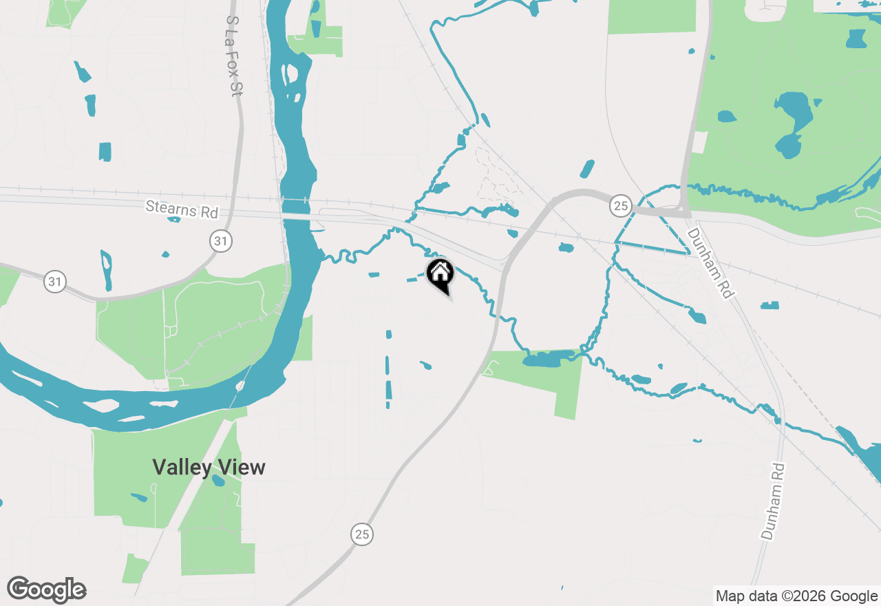 Map of 7N161 Hickory Lane, St. Charles, IL 60174