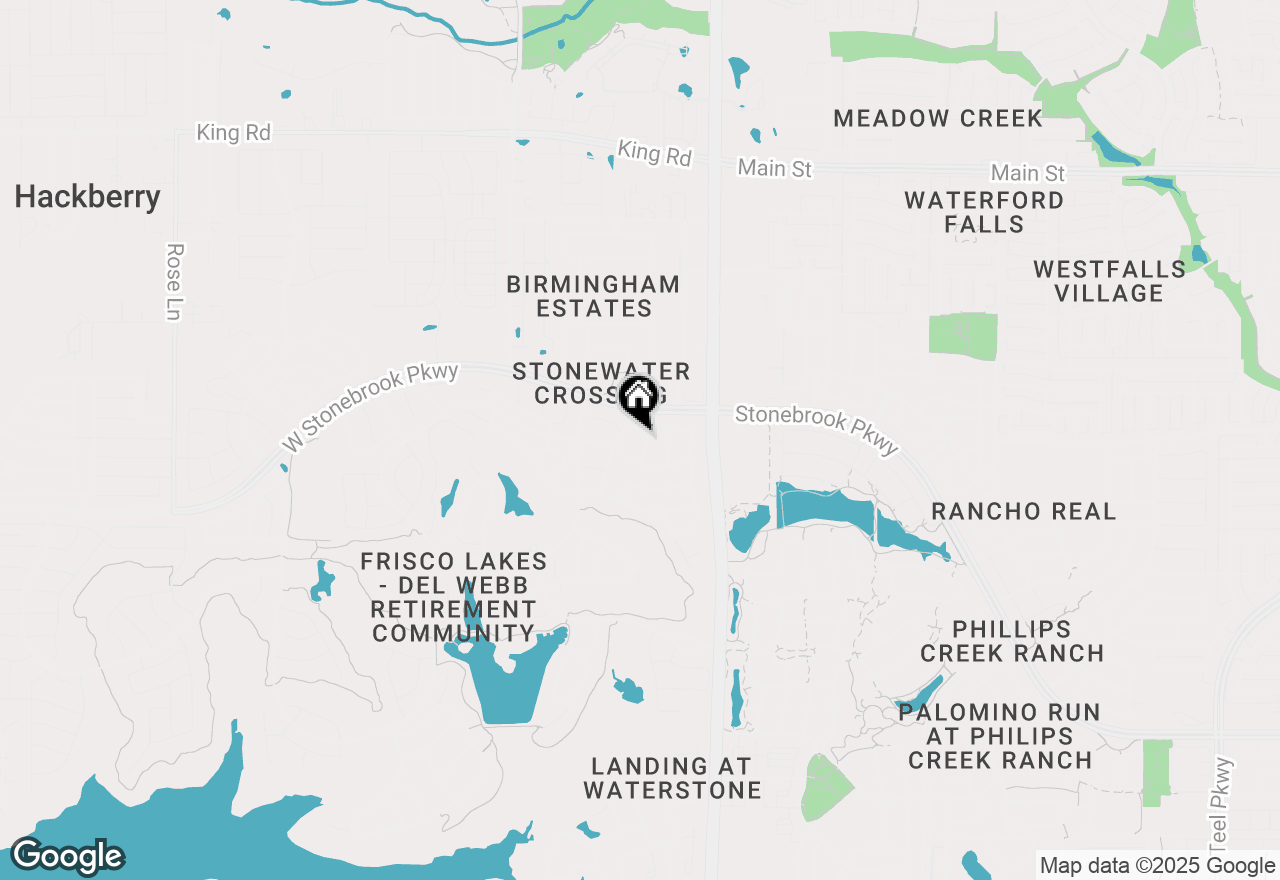 Map of 7769 Laurel Valley Lane, Frisco, TX 75036