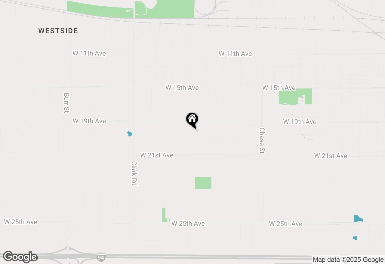 Map of 1962 Whitcomb Street, Gary, IN 46404