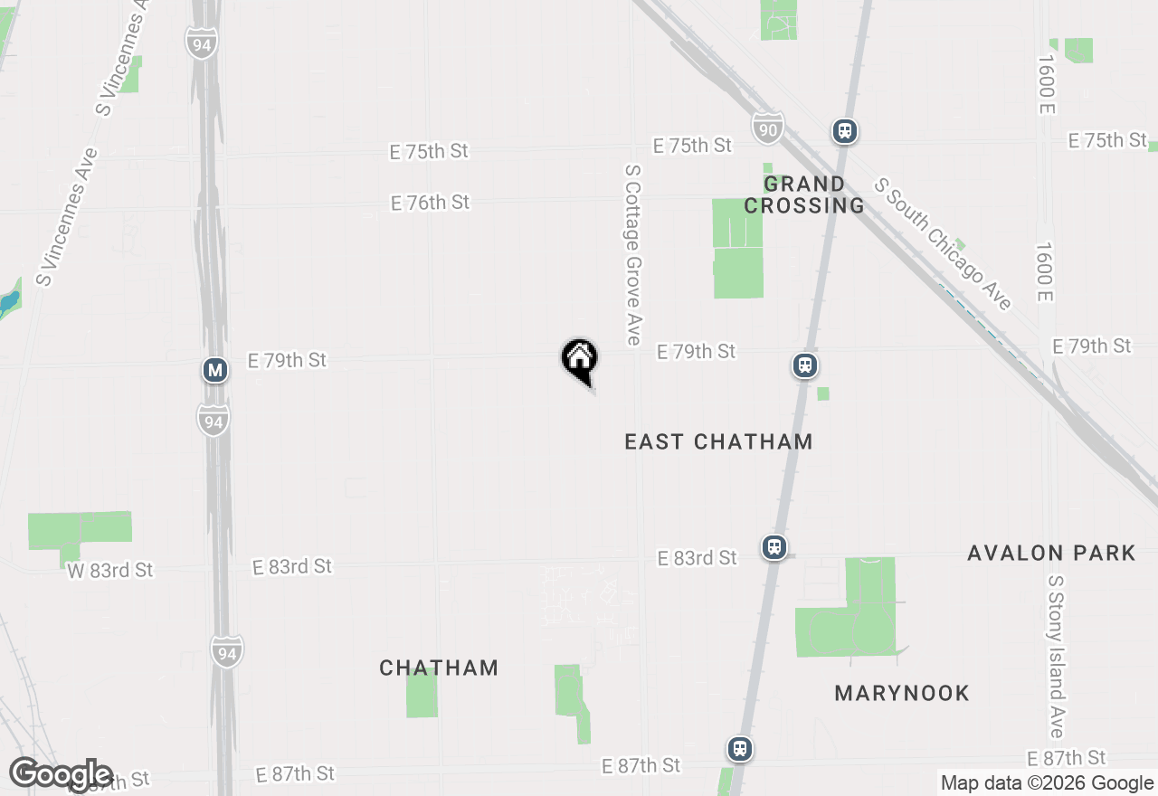 Map of 7952 S Langley Avenue, Chicago, IL 60619