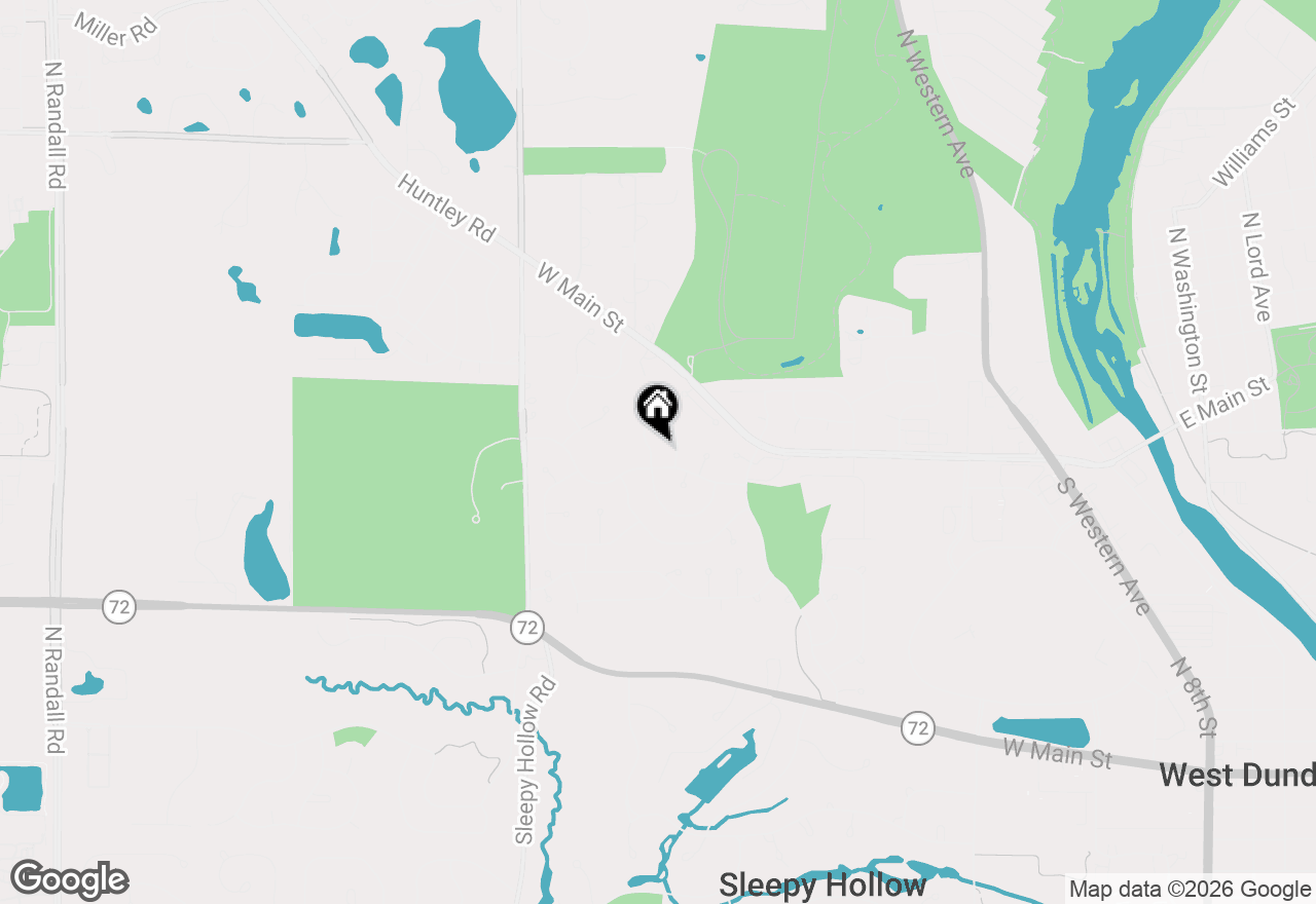 Map of 1107 Pember Circle, West Dundee, IL 60118