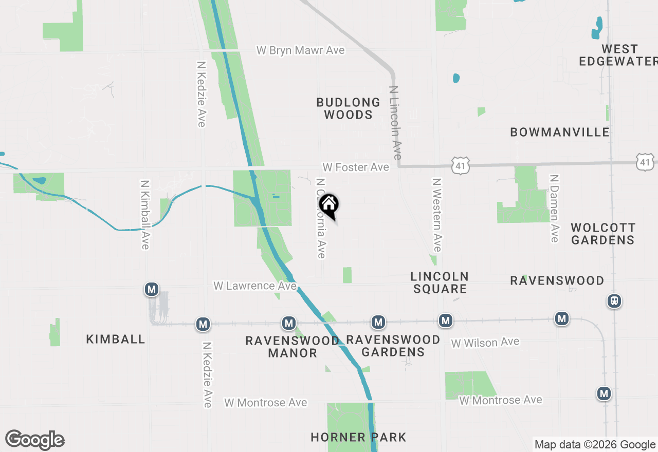 Map of 2752 W Argyle Street #3, Chicago, IL 60625