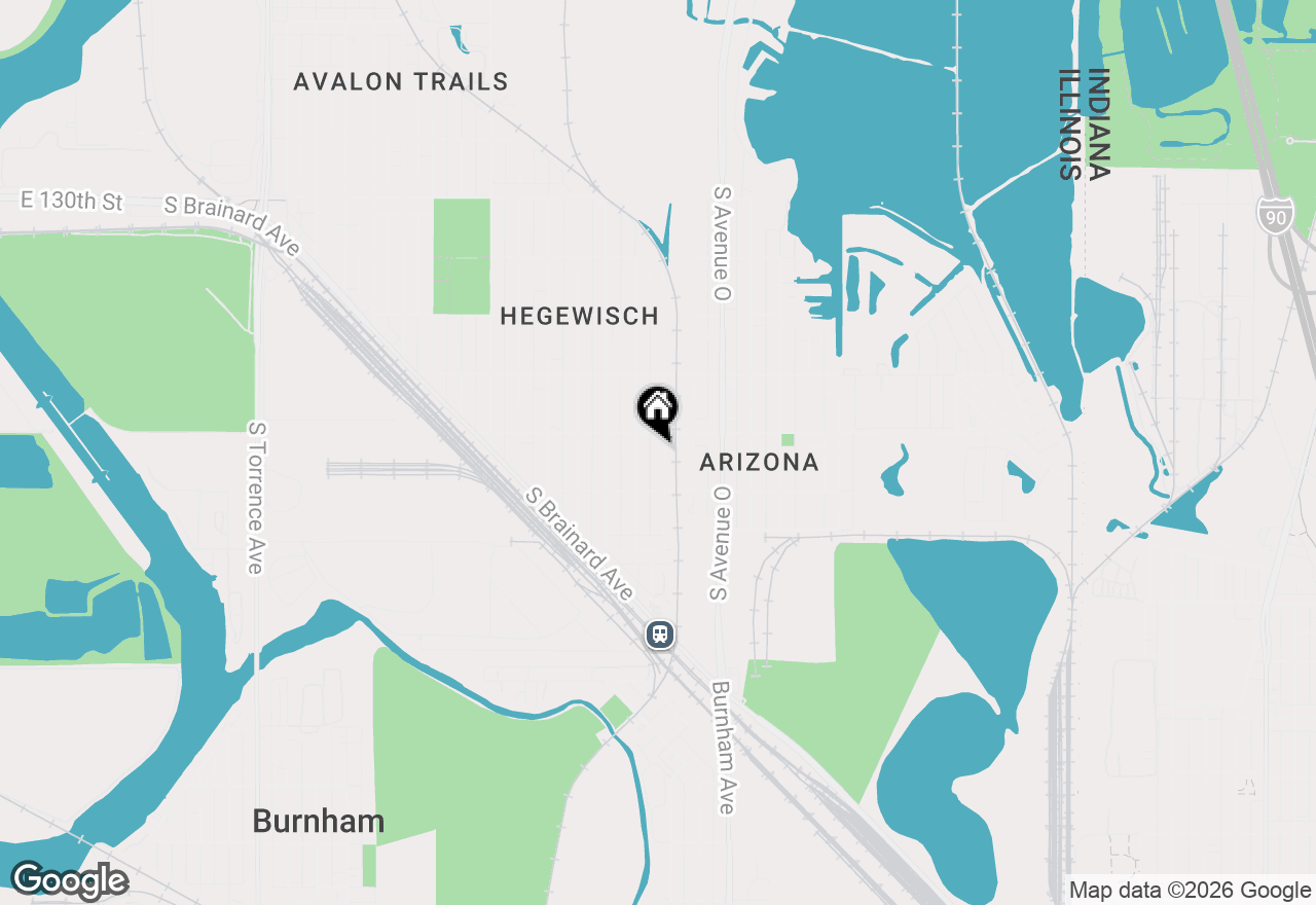 Map of (Address confidential), Chicago, Illinois 60633