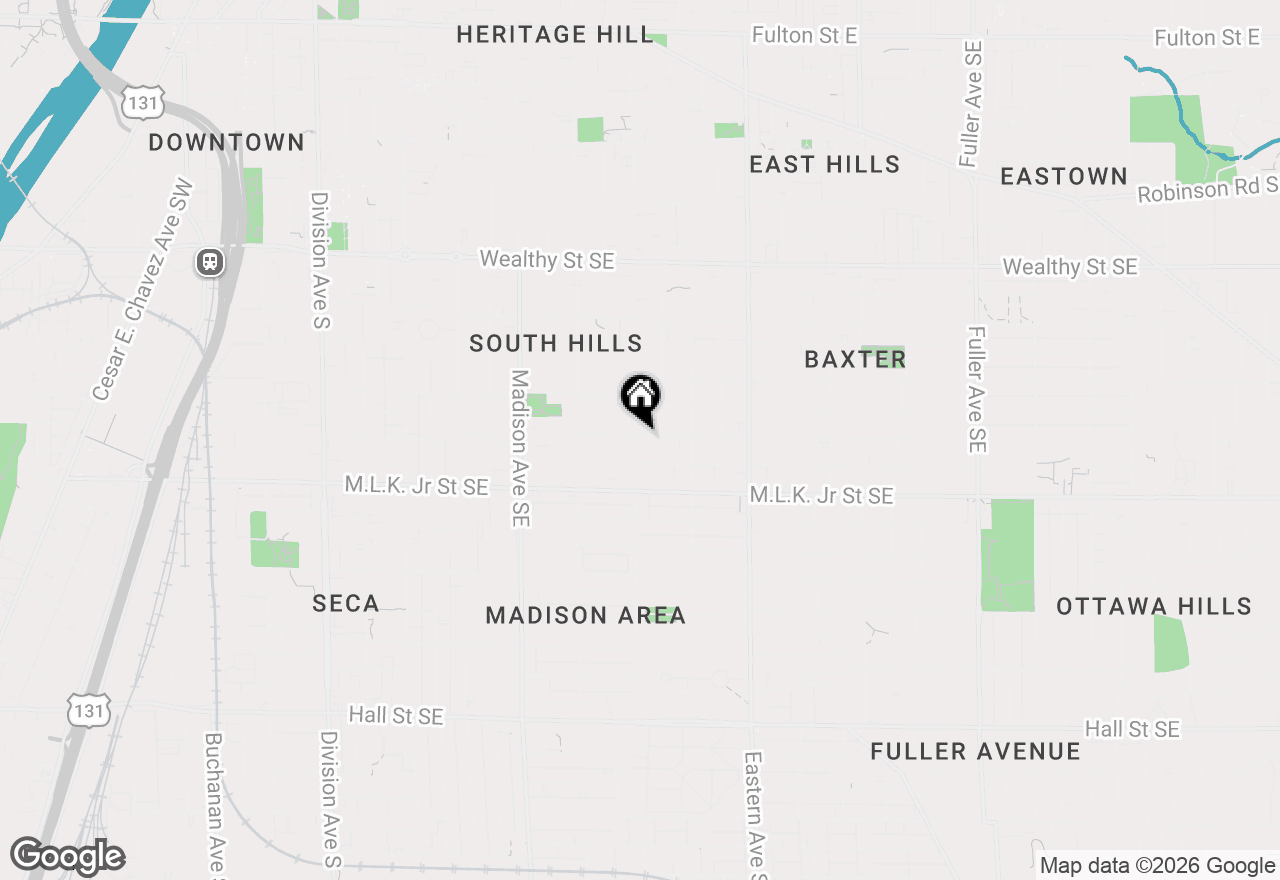 Map of 700 Union Avenue Se, Grand Rapids, MI 49503