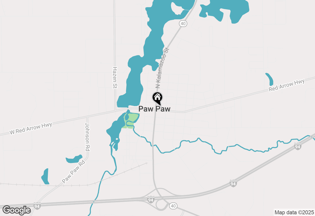 Map of 201 E Michigan Avenue #2D, Paw Paw, MI 49079