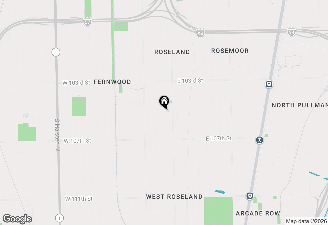 Map of 10504 S Lafayette Avenue, Chicago, IL 60628