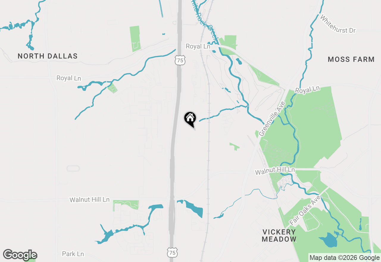 Map of 8071 Meadow Road #219, Dallas, TX 75231