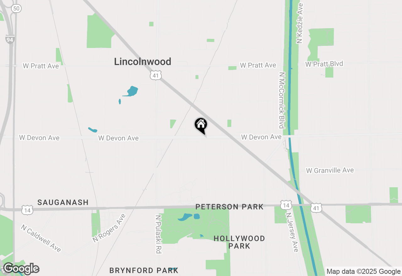 Map of 7120 N Ridgeway Avenue, Lincolnwood, IL 60712