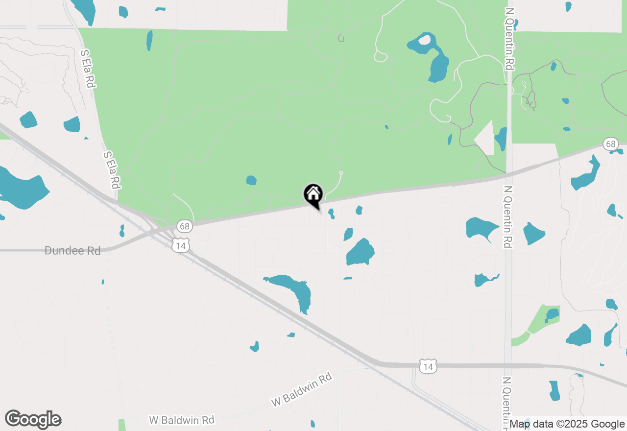 Map of 1337 N Portage Avenue, Palatine, IL 60067