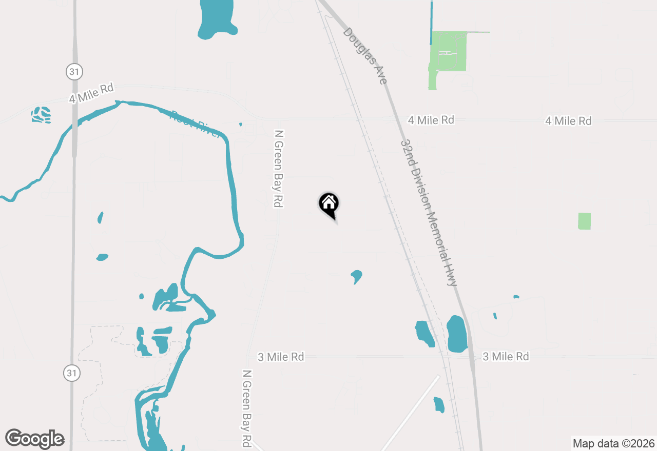 Map of 2938 Stonebridge Dr, Racine, WI 53404