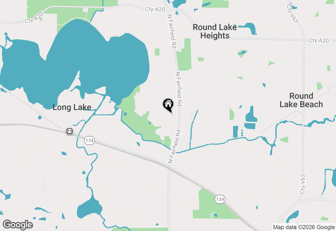 Map of 1187 N Red Oak Circle #3, Round Lake Beach, IL 60073