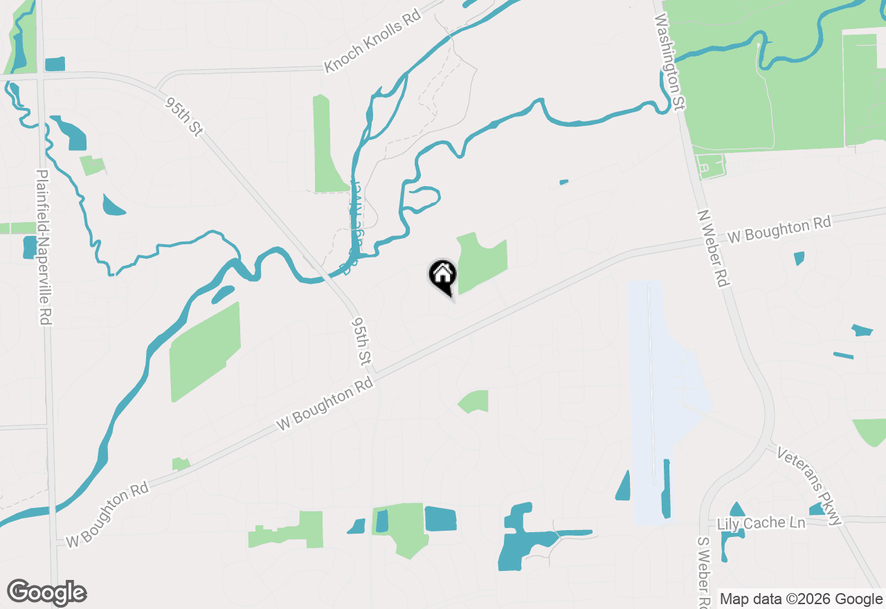 Map of 293 Dogwood Street, Bolingbrook, IL 60490