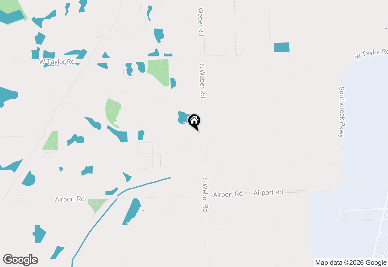 Map of 219 S Alder Creek Drive W, Romeoville, IL 60446