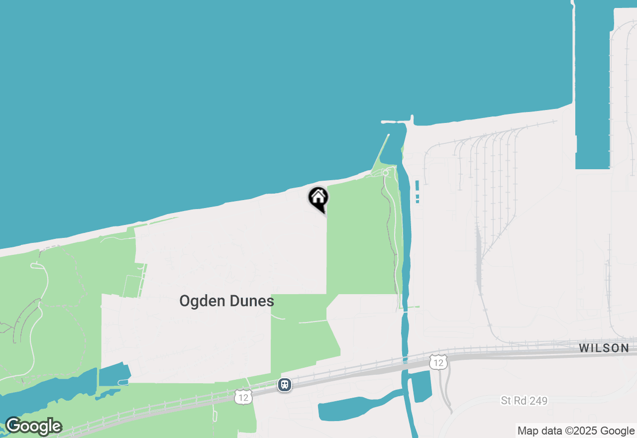 Map of 5 Cottonwood Lane, Ogden Dunes, IN 46368