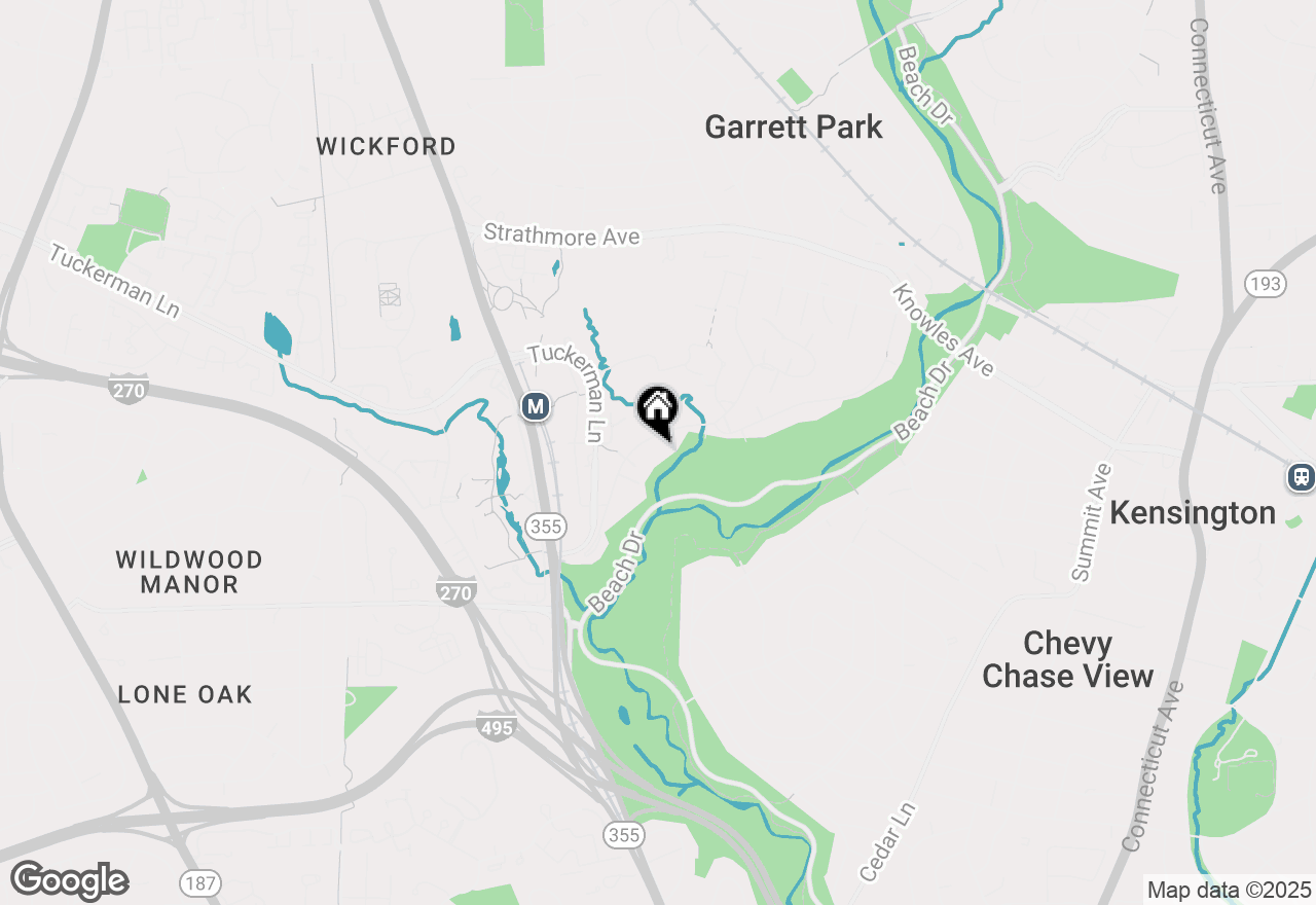 Map of 10501 Montrose Avenue #103, Bethesda, MD 20814