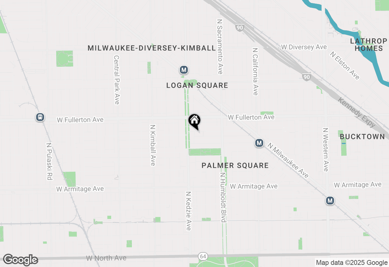 Map of 3139 W Belden Avenue, Chicago, IL 60647