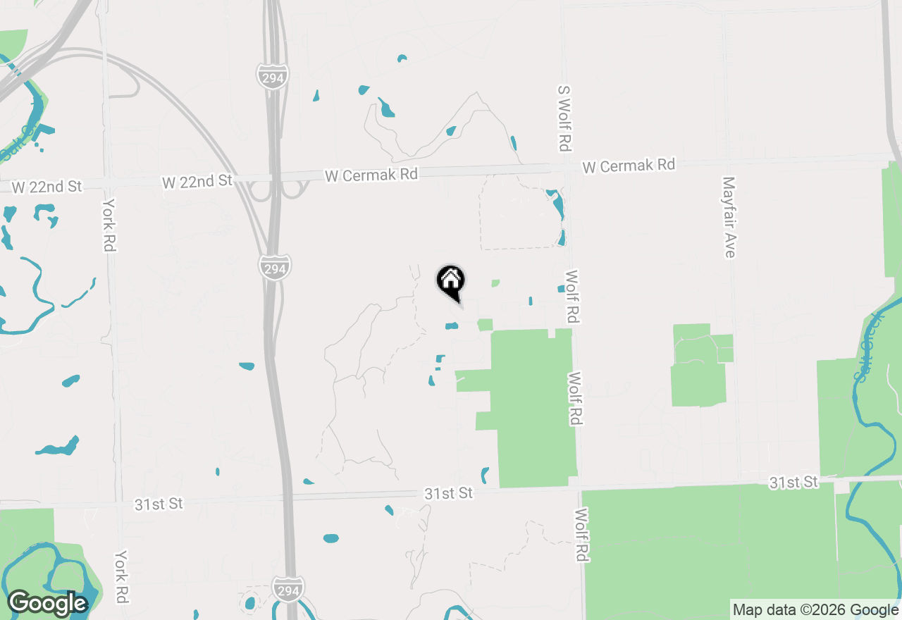 Map of 2629 Camberley Circle, Naperville, IL 60564