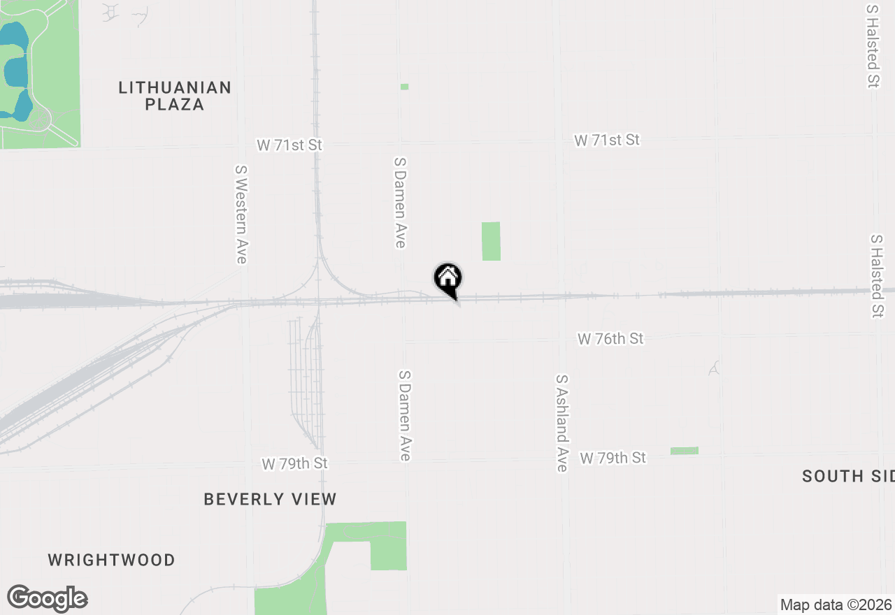 Map of 7505 S Wolcott Avenue, Chicago, IL 60620