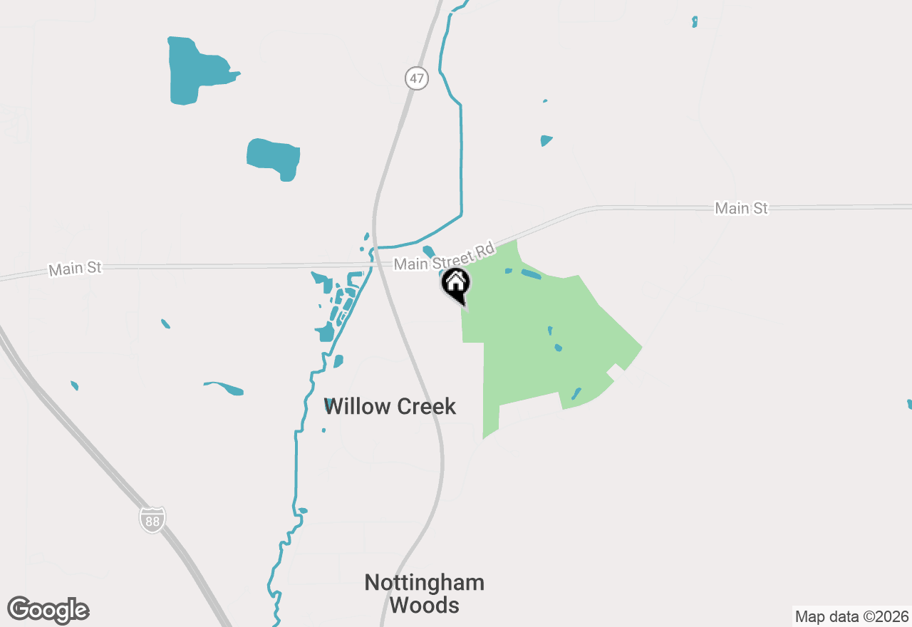 Map of 43W510 Tall Oaks Trail, Elburn, IL 60119