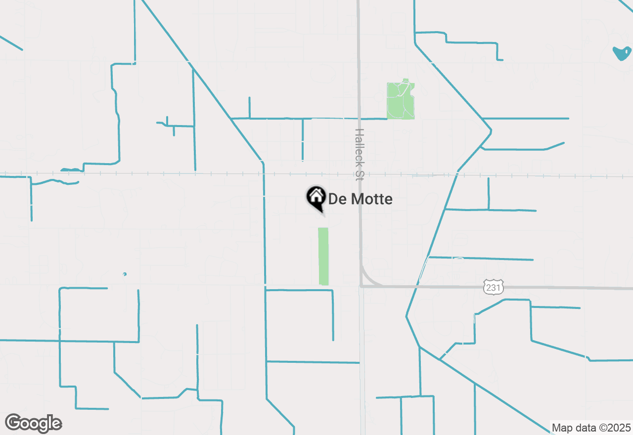 Map of 401 10th Street Sw, Demotte, IN 46310