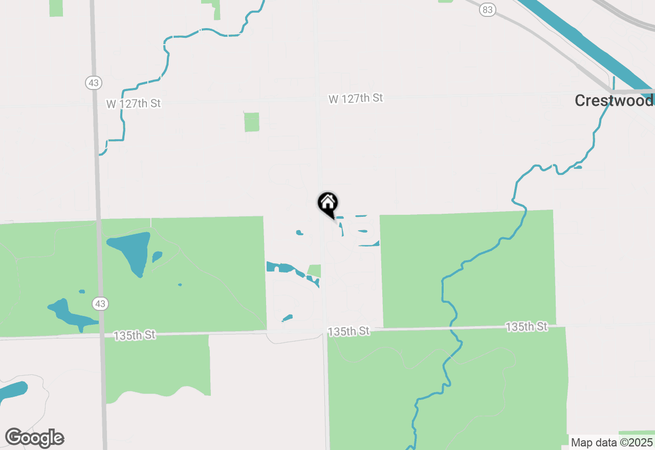 Map of 13058 Laurel Glen Court #201, Palos Heights, IL 60463