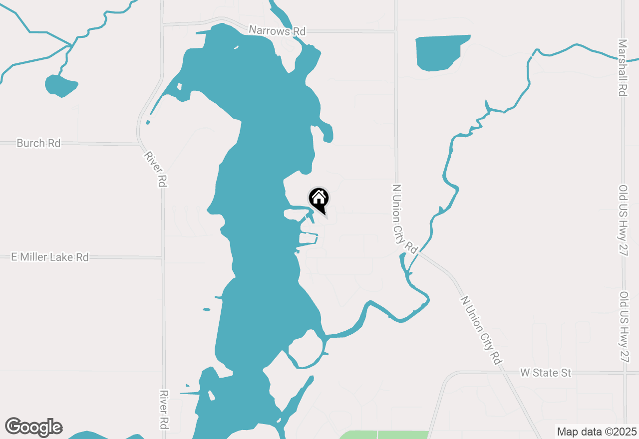 Map of 581 Red Lion Lane, Coldwater, MI 49036