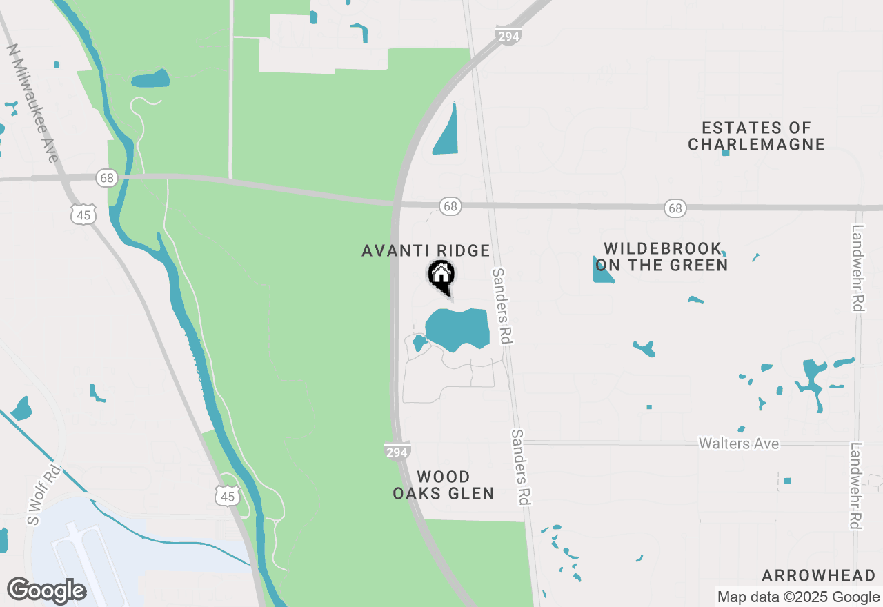 Map of 4141 Rutgers Lane, Northbrook, IL 60062