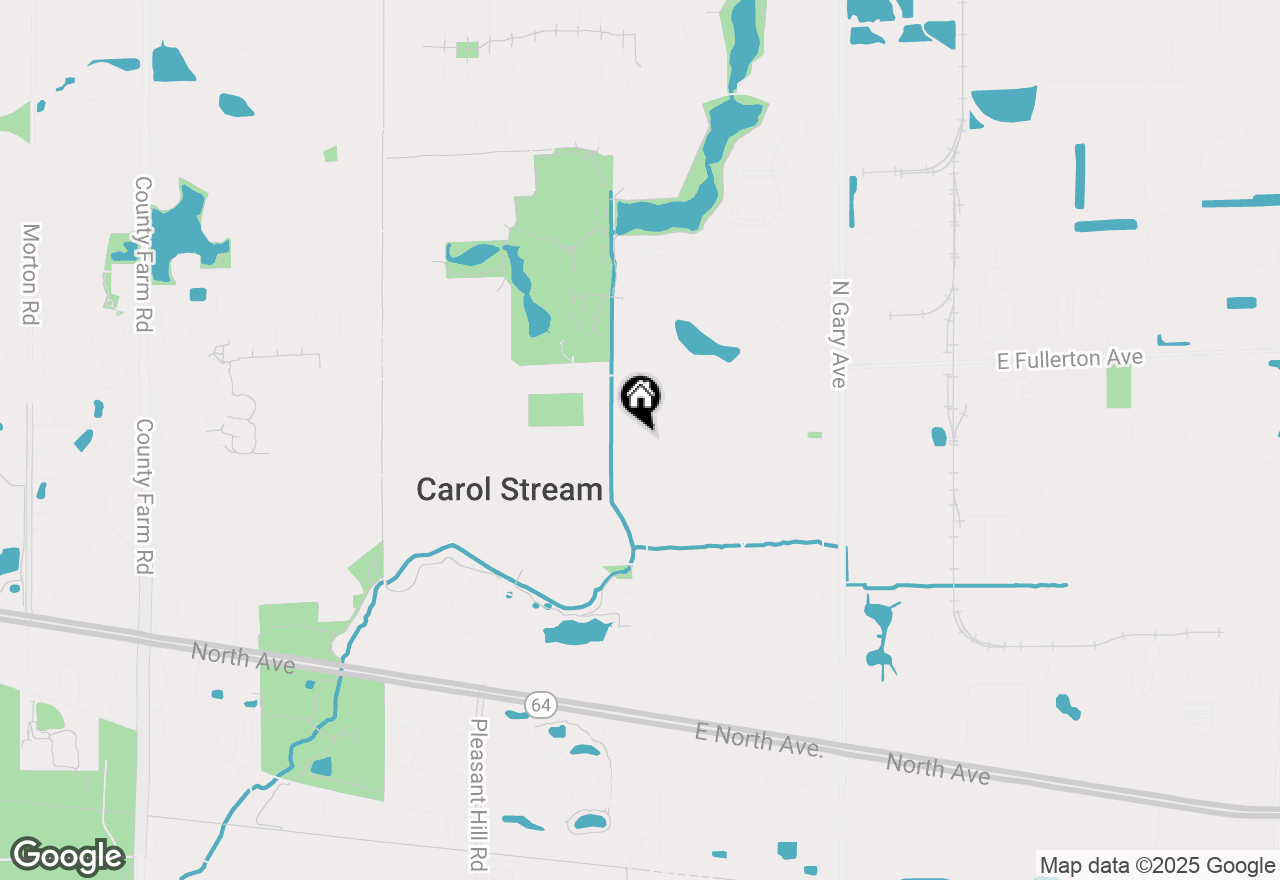 Map of 323 Arapahoe Trail, Carol Stream, IL 60188
