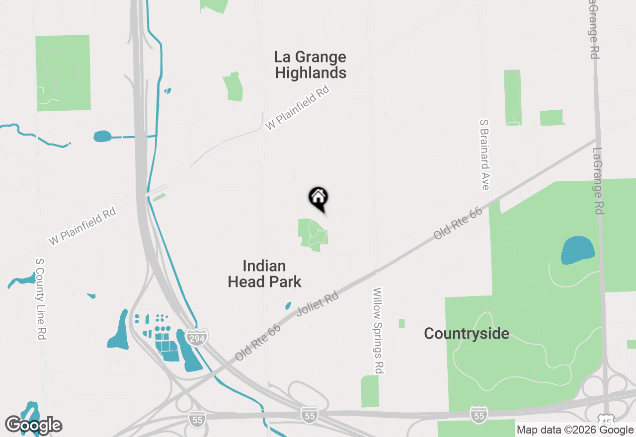 Map of 116 Cascade Drive, Indian Head Park, IL 60525