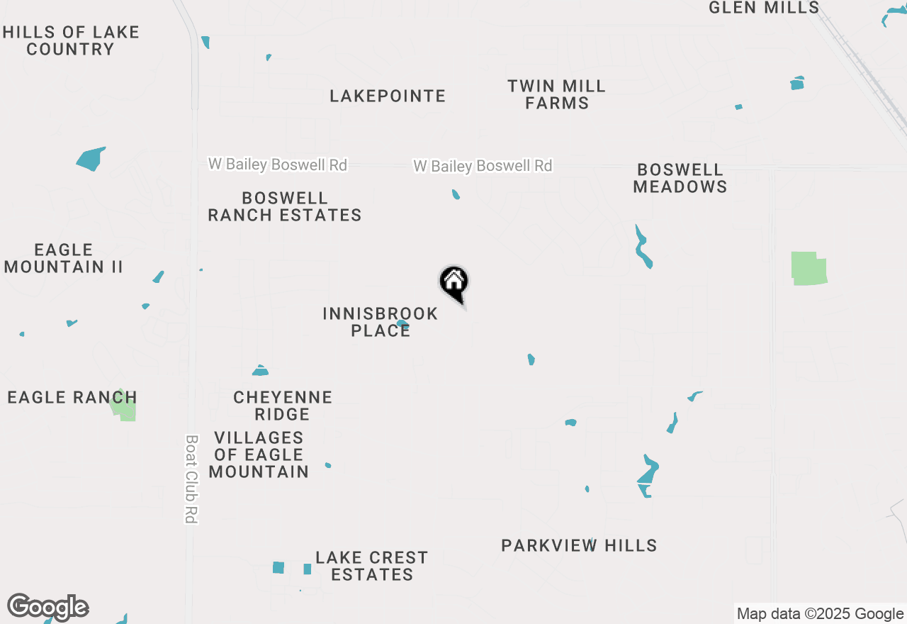 Map of 7645 Bellingham Road, Fort Worth, TX 76179