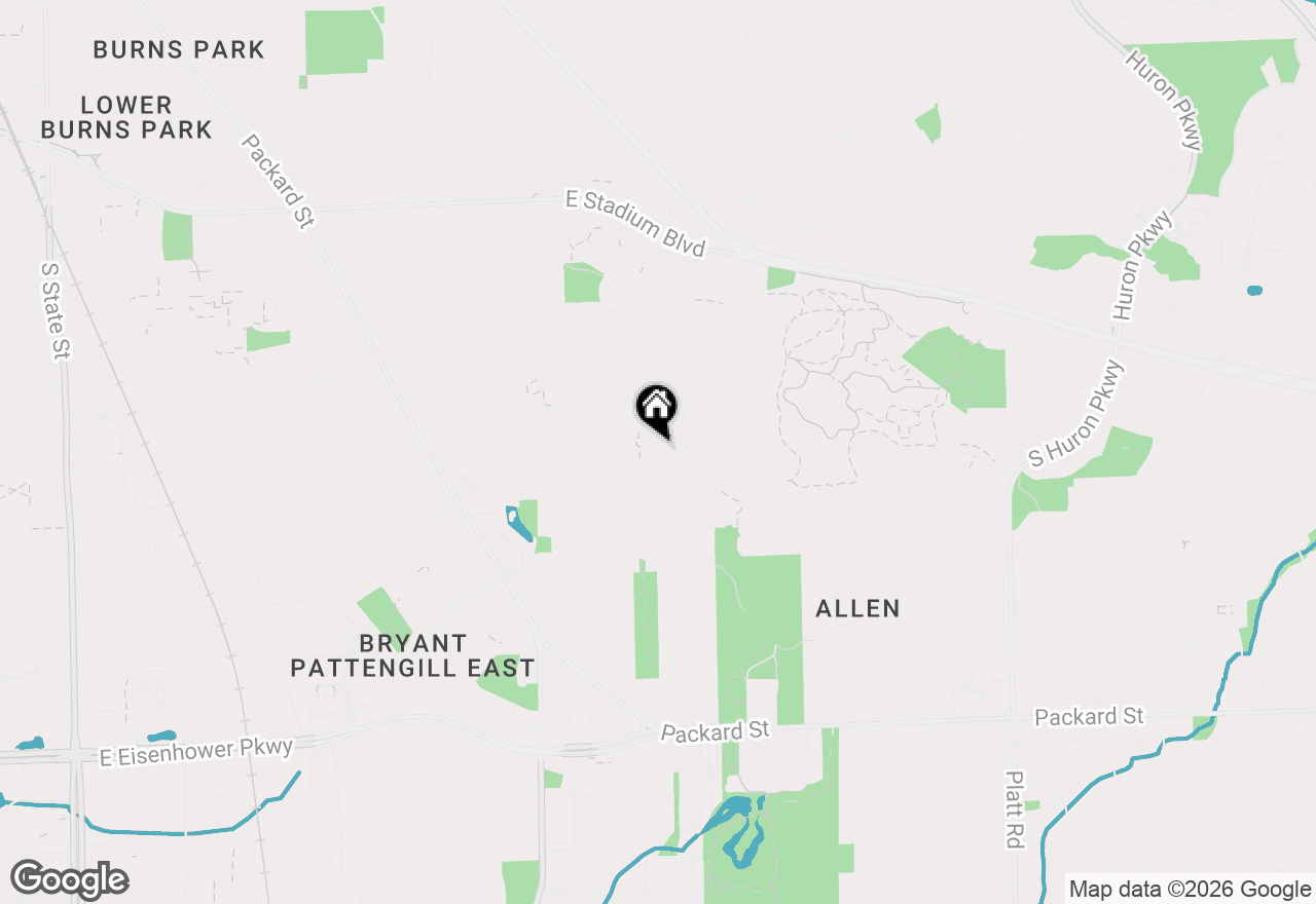 Map of 2153 Independence Boulevard, Ann Arbor, MI 48104
