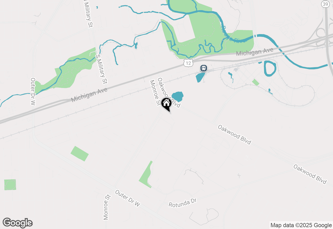 Map of 21735 Snow Avenue, Dearborn, MI 48124