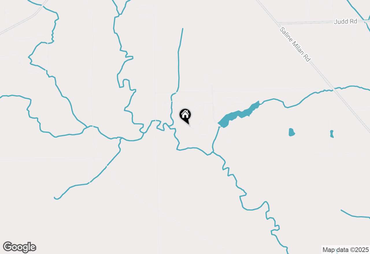 Map of 10460 River Edge Road, Saline, MI 48176